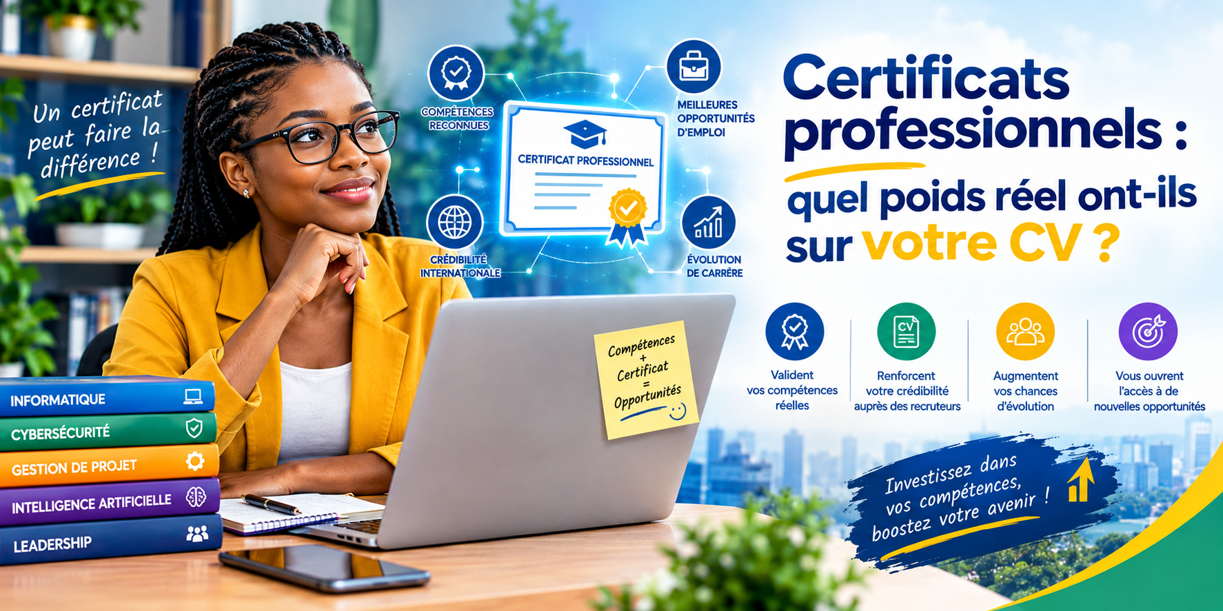 Certificats professionnels et CV